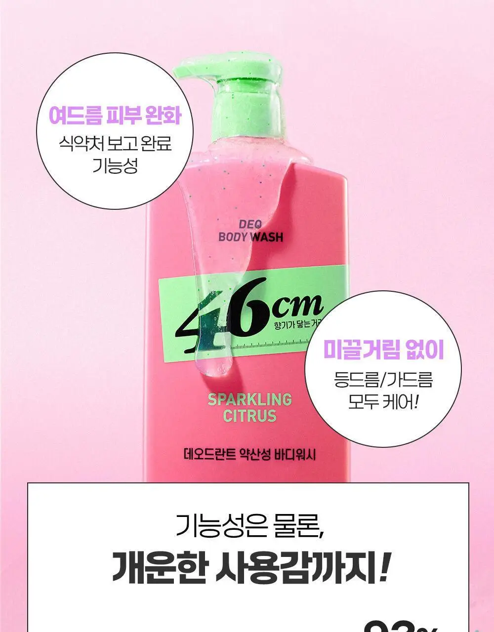 [포켓몬에디션/5월 올영픽] 46cm 체취 솔루션 데오드란트 바디워시 720ml 4종 택1 (샤워글러브/백팩키링증정) 상세페이지 31